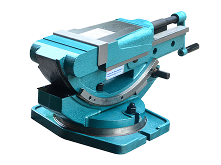 Two-way tilting oil pressure vice